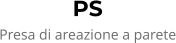 PS Presa di areazione a parete