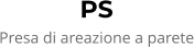PS Presa di areazione a parete